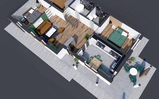 Casa  individuala, plan parter, 108 mp - Poză 8