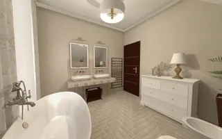 Casa 4 camere la cheie,10 minute de spital 150mp,700mp teren - Poză 19