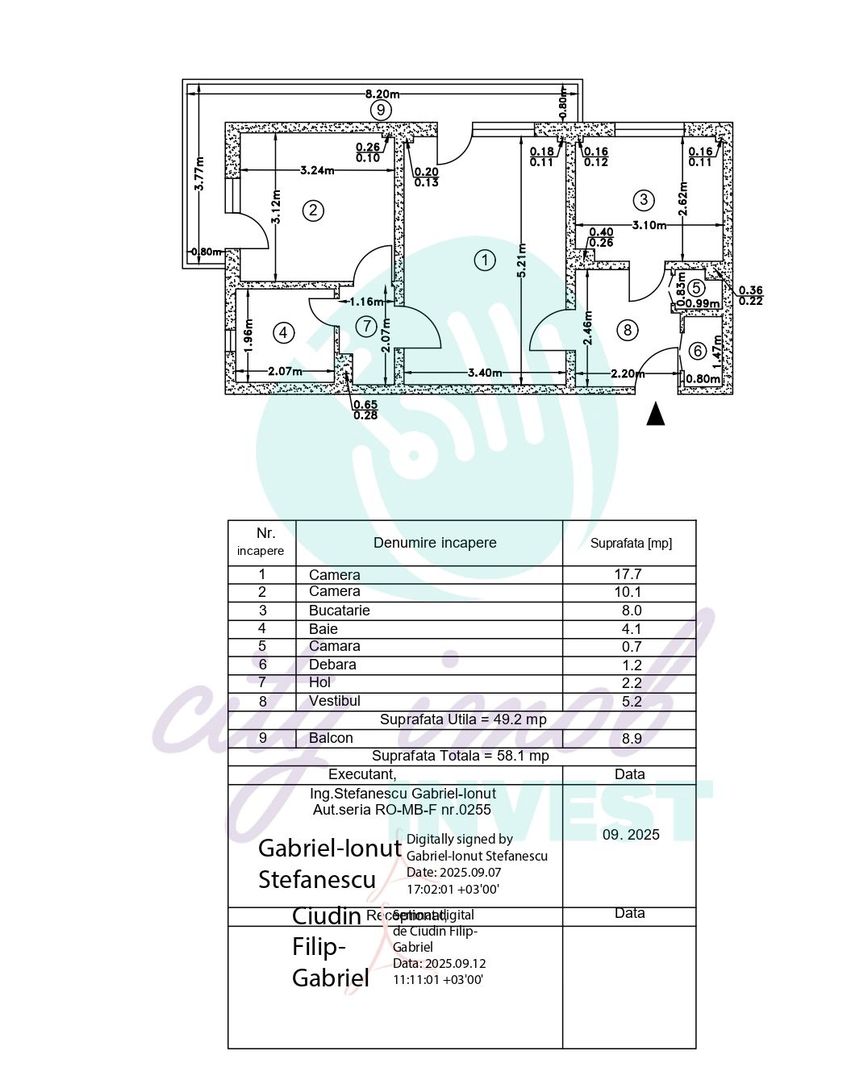 Apartament spatios la 10 minute pietonale de statia de METROU - Poză 9
