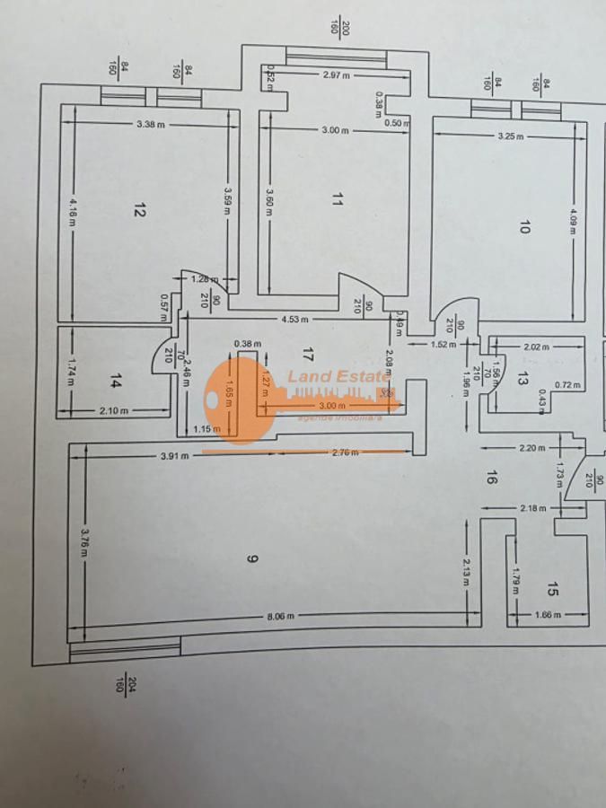 Apartament 4 camere | Bloc nou | Etaj 1 | Metrou Piața Iancului - Schiță 10