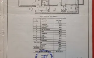 Apartament 3 camere de vanzare Crangasi - Poză 11