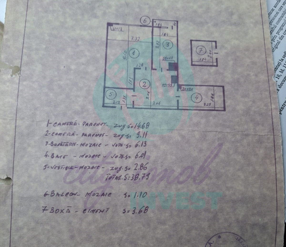 Garsoniera centrala | Stefan cel Mare | Ideal investitie | 40 mp - Poză 14