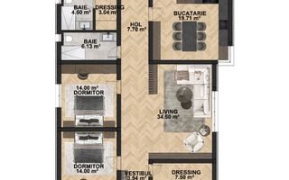 Case de vânzare la cheie - Schiță 1