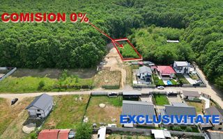 AZURA Imobiliare - Vanzare teren Hintesti, langa padure, 300m din DN - Poză 1