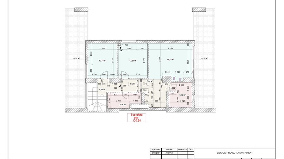 Apartament 4 camere Herăstrău | De închiriat - Schiță 20