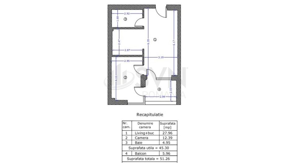 REA1028124 2 camere - Aviatiei - Vedere deschisa Est - Mutare imediata - Poză 10
