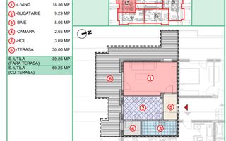 Gars39mp+30mpTERASA,finalizata,langaSTB,semicentralPopesti-Leordeni - Poză 1