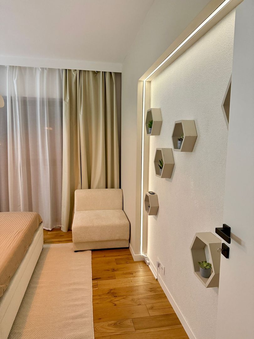 Apartament 2 camere lux – One Cotroceni Park – mobilat, parcare - Poză 21