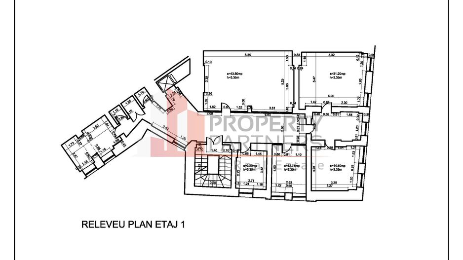 Spatiu de birou Unirii - Universitate - Schiță 12