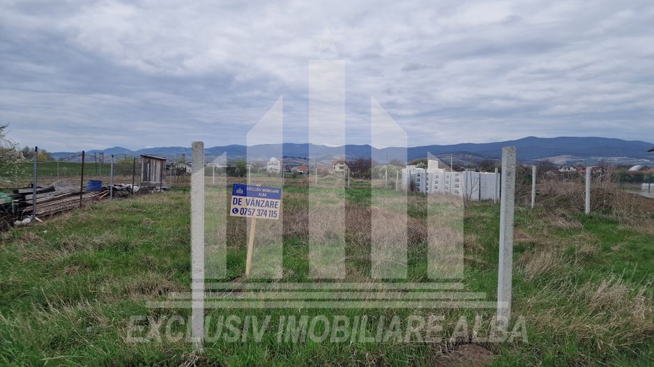 Teren intravilan cu suprafata de 446mp in Partos, Alba Iulia - Poză 4