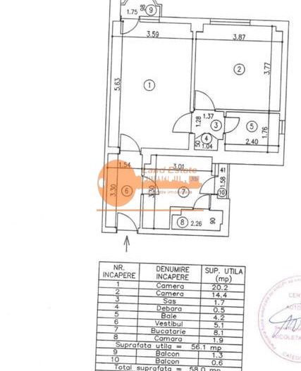 Apartament cu 2 camere- 2 minute de Parc Tineretului - Poză 8