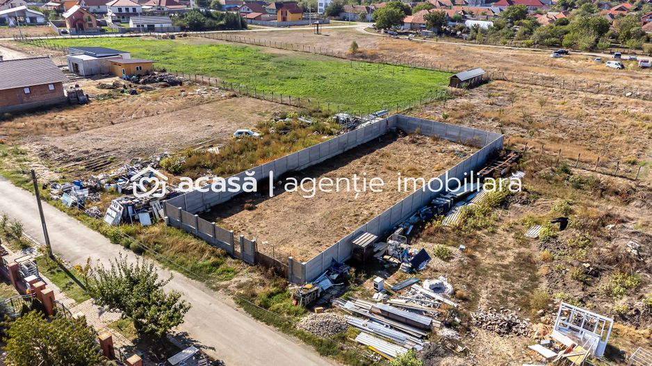 Teren de 733 mp în Livada, cu gard finalizat, Comision 0 - Poză 1