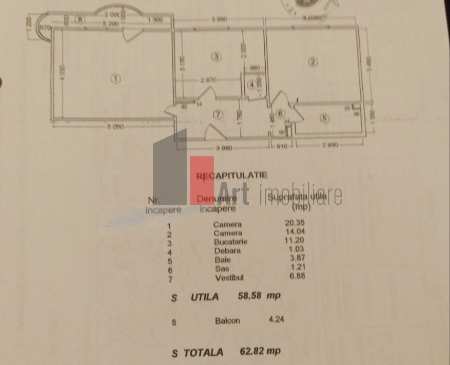 APARTAMENT 2 CAMERE LACUL TEI - Poză 6