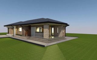 Casa noua pe un singur nivel de vanzare, Barabant - Poză 1