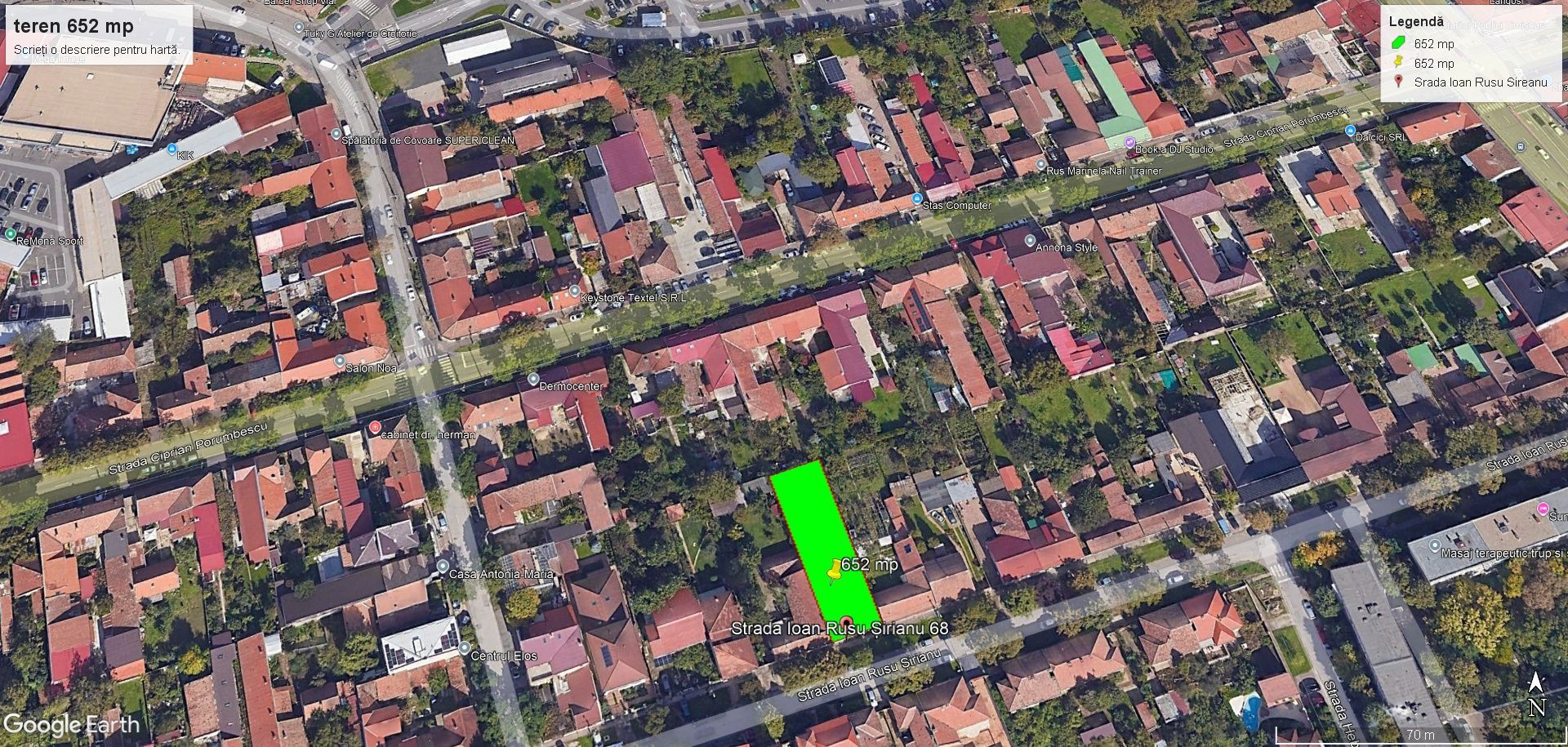 Teren central în Timișoara – Elisabetin | Ideal pentru construcție rezidențială - Poză 1