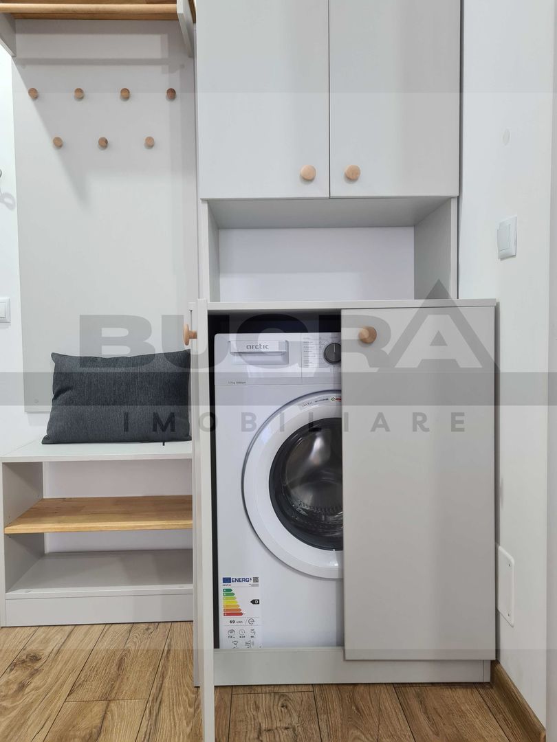 Apartament o camera la cheie, 34mp, etaj intermediar, zona Baciu - Poză 2