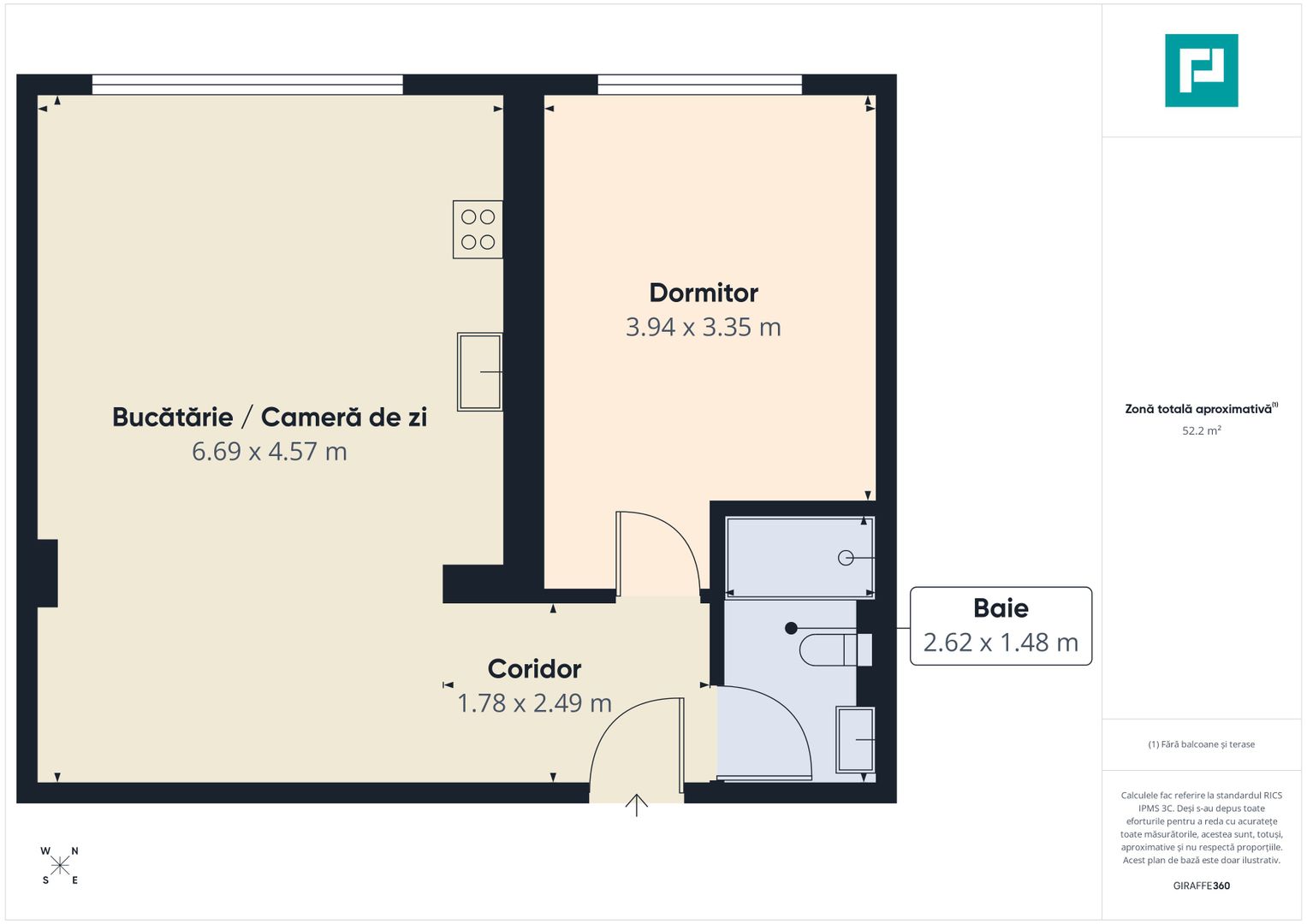 Apartament 2 camere Dumbravita - Poză 7