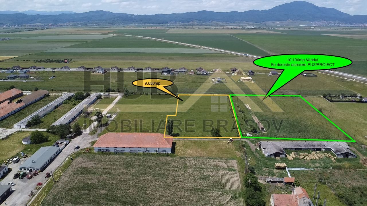 Oportunitate Investitie Cristian | Intravilan | Necesar PUZ | 9.650mp - Poză 2