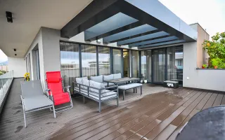 Premium Penthouse, echipat,parcare subterana,50 mp terasa,Qualis, aria Coresi - Poză 29