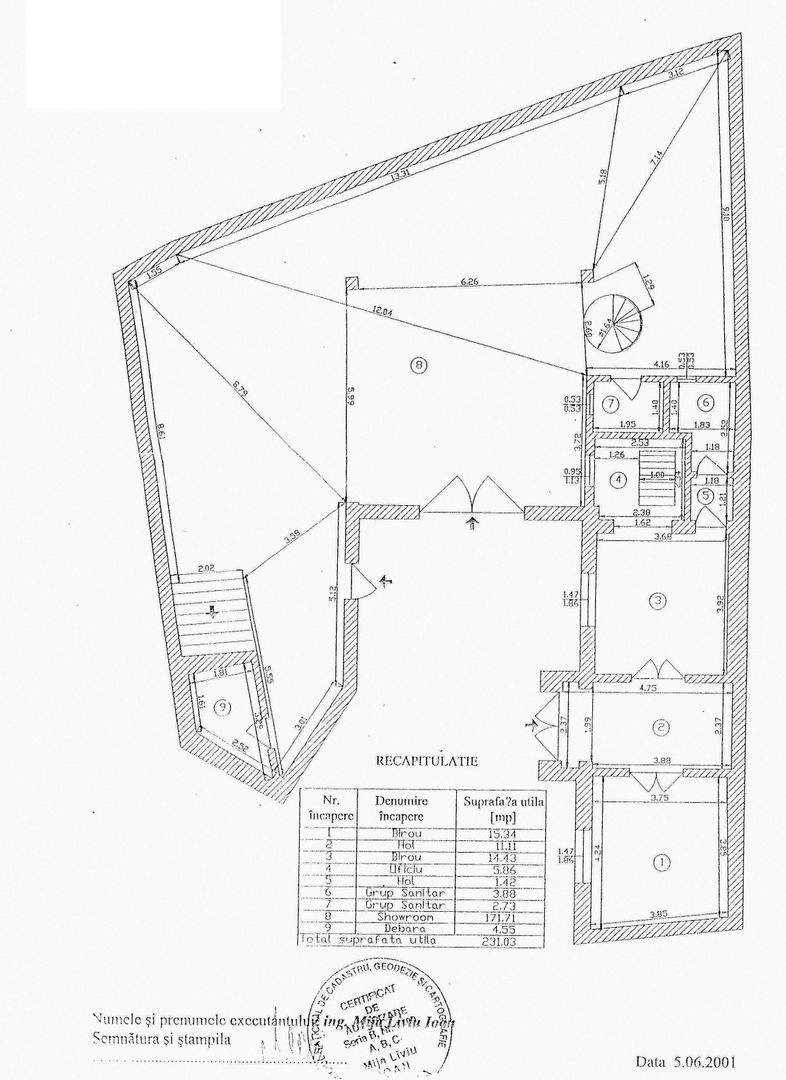 Zero comision, 460mp imobil polivalent birouri, showroom, productie - Schiță 13