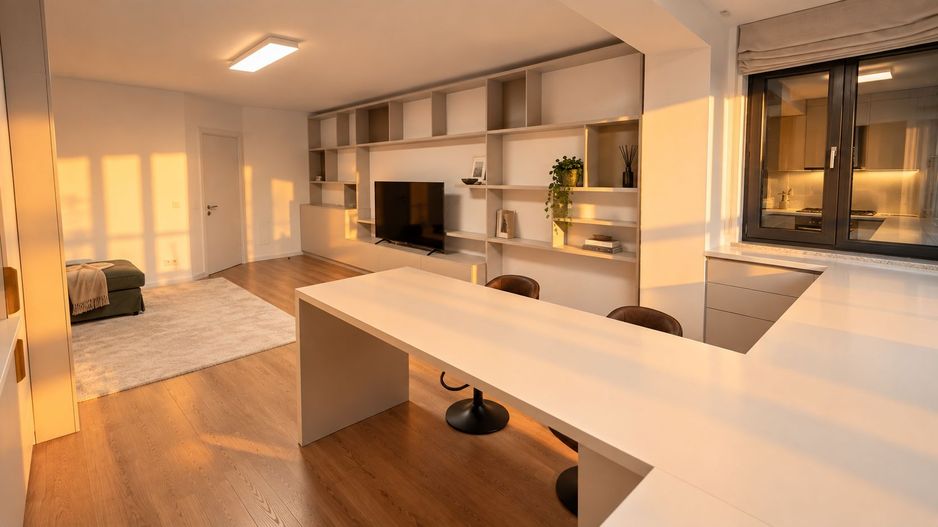 Apartament 2 camere lux decomadat Pipera Plaza - Poză 3