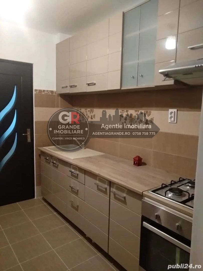 C5 apartament 2 camere utilat, mobilat, cu centrala pe gaz - Poză 2