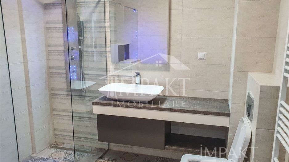 Apartament finisat Lux, complet mobilat si utilat, parcare subterana, cartier Europa. - Poză 8