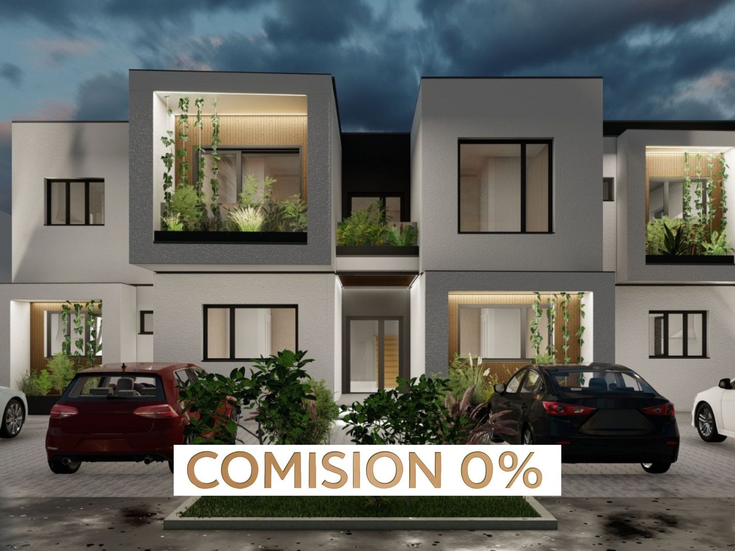 COMISION 0%, Apartament 3 Camere, 82 mp, Terasa, Gradina, SACALAZ - Poză 1