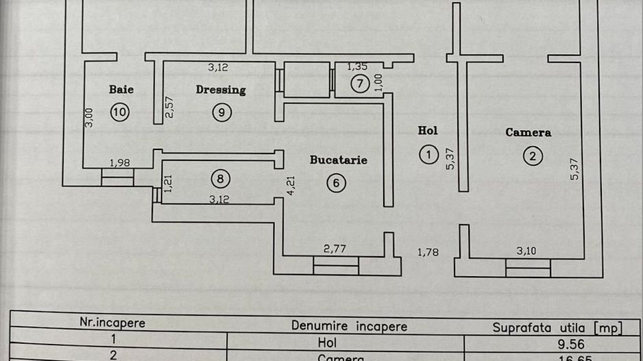 Apartament 4 camere spatios  in zona Sinaia - Poză 17