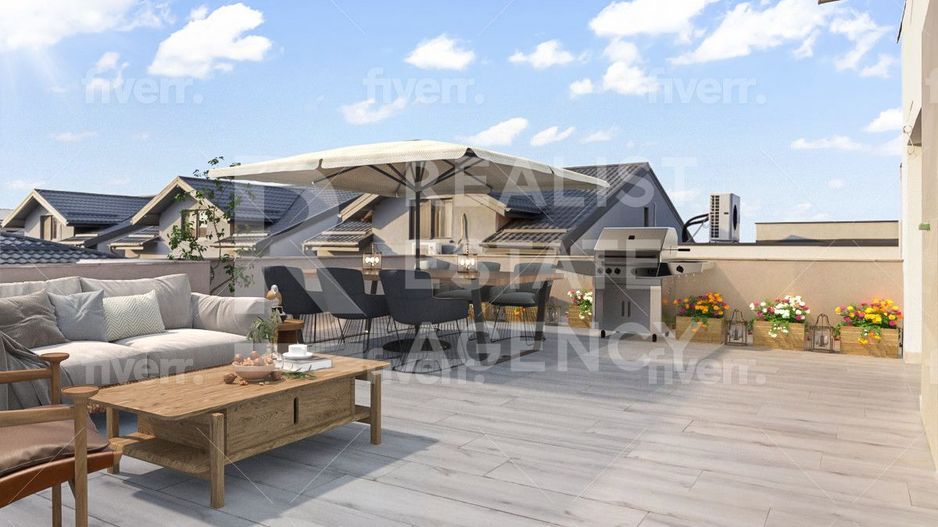 Casă nouă, spațioasă și elegantă, 7 camere, Lângă Pădurea Crețuleasca - Schiță 41