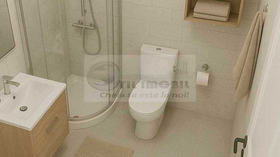 Apartament 3 camere | Curte| Parcare inclusă – 111.100€+21% TVA - Poză 4