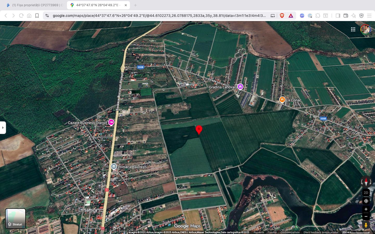 Teren extravilan 18.200 mp Saftica Balotesti - Poză 4