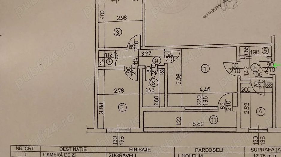 Apartament 3 camere de vanzare Lujerului - Poză 11