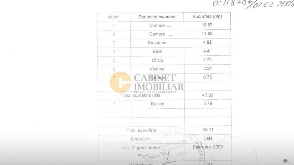 2 camere I Universitate I Etaj 1 I 53 mp - Poză 8