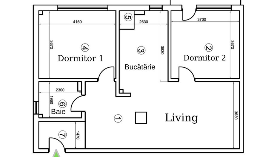 [Exclusiv] Apartament 3 camere 77 mp, în Gruia, cu garaj - Poză 21