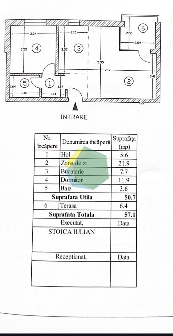 Apartament 2 camere – Central Otopeni /23 August - Poză 9