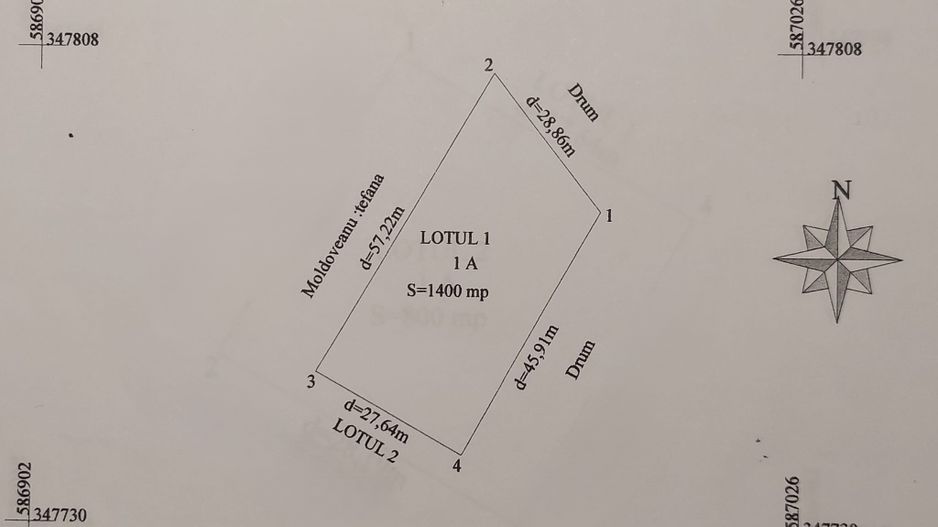 Teren de vânzare – Balotești, Strada Lacului, 1400 mp - Poză 2