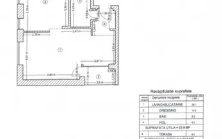 Duplex Aviatiei 790mp | Piscina pe terasa | 12 Parcari | Boxa 53mp | +Ap 2 cam - Schiță 32