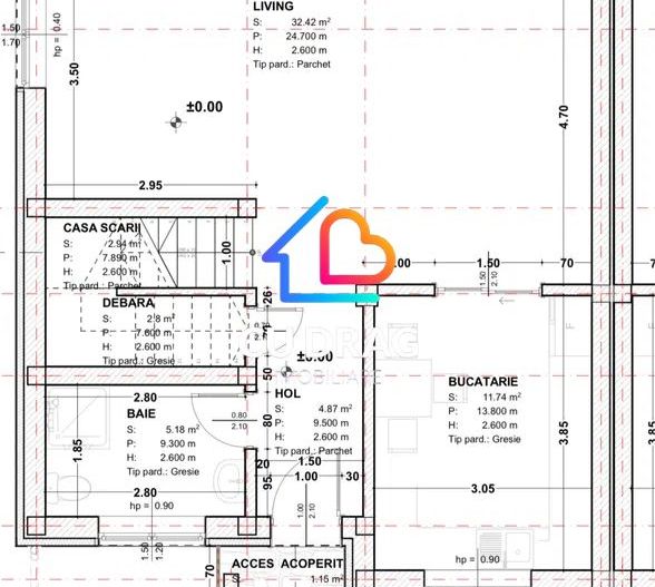 Ocazie! Duplex construcție nouă în Șelimbăr – 120 mp utili, placă de beton peste etaj, curte liberă  170 mp izolat si tencuit interior si exterior - Poză 3
