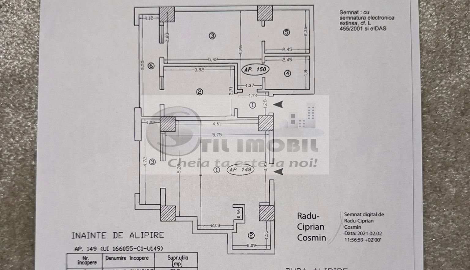 Apartament 3 Camere PREMIUM – Etaj 11/12 – INTABULAT – Complex Lazar R - Poză 9