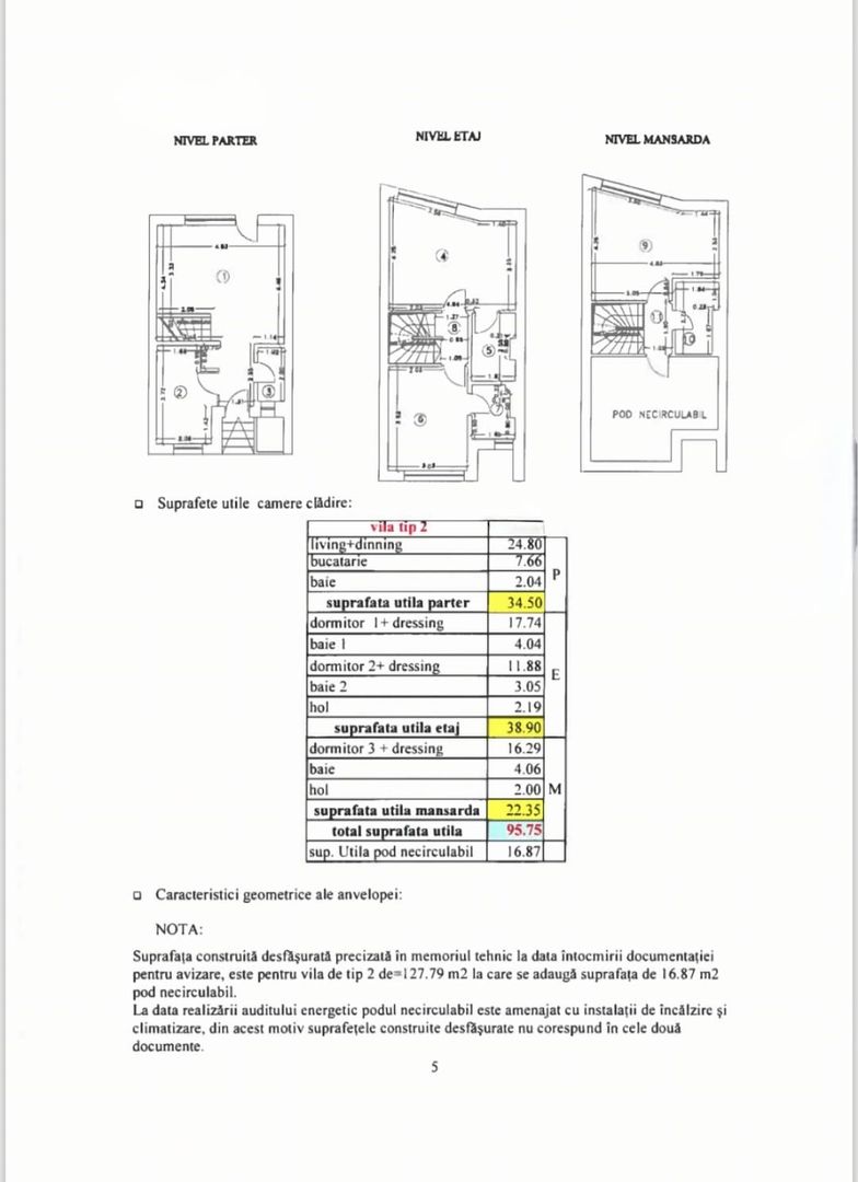 Casa | 5 camere | Pipera | 2 locuri pacare | Zenville - Schiță 27