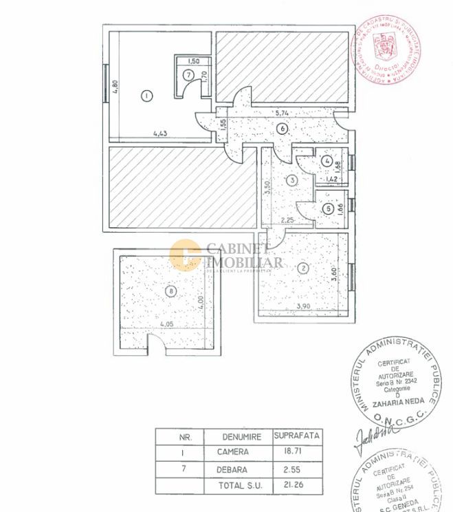 Garsoniera regim hotelier | Renovata | Centru Vechi - Poză 9
