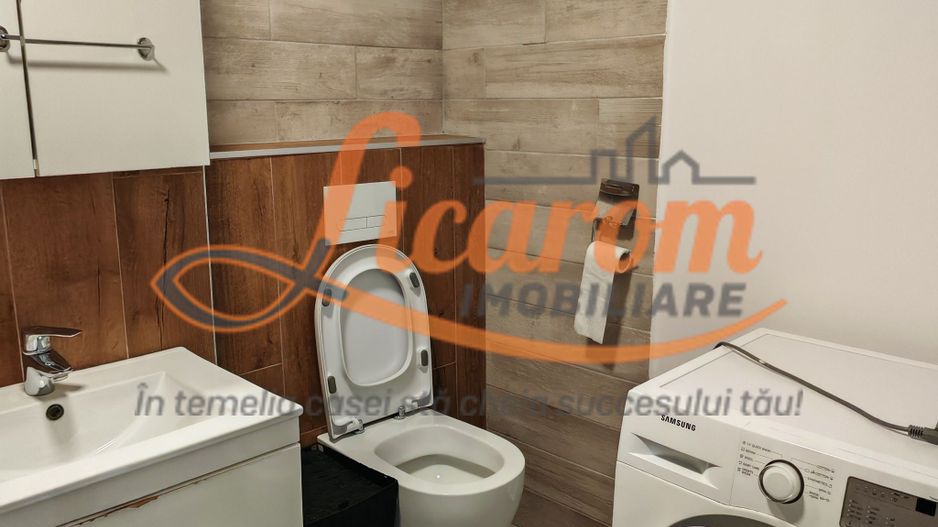 Apartament 2 camere,decomandat,bloc NOU,zona Judetean,mobilat,utilat - Poză 9