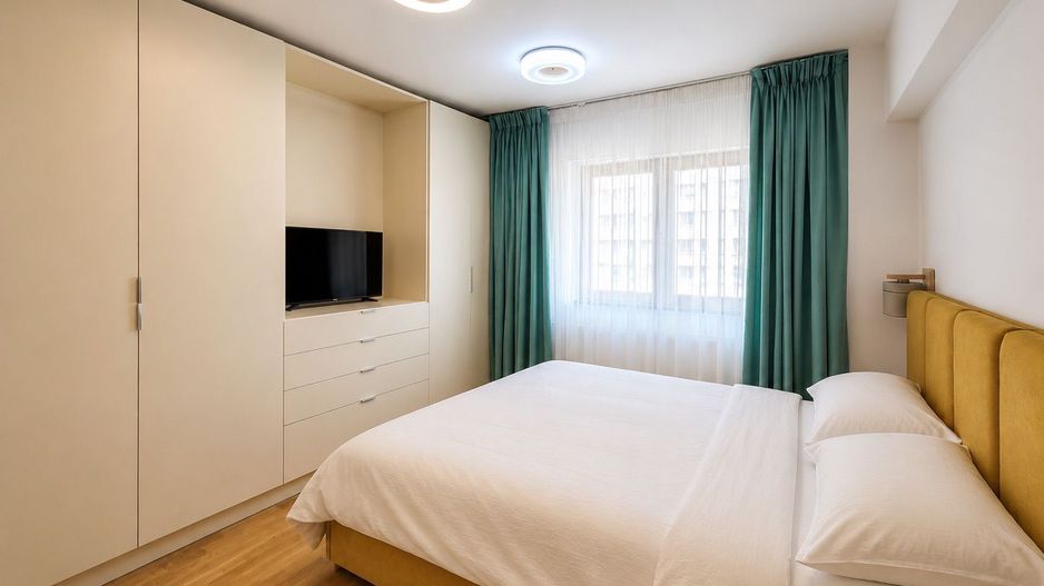 Viitorului - 2 camere, bloc stradal reabilitat termic, mobilat si utilat complet - Poză 3