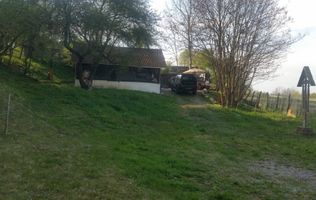 Teren pentru cabana la Sirioara 74 metri front stradal