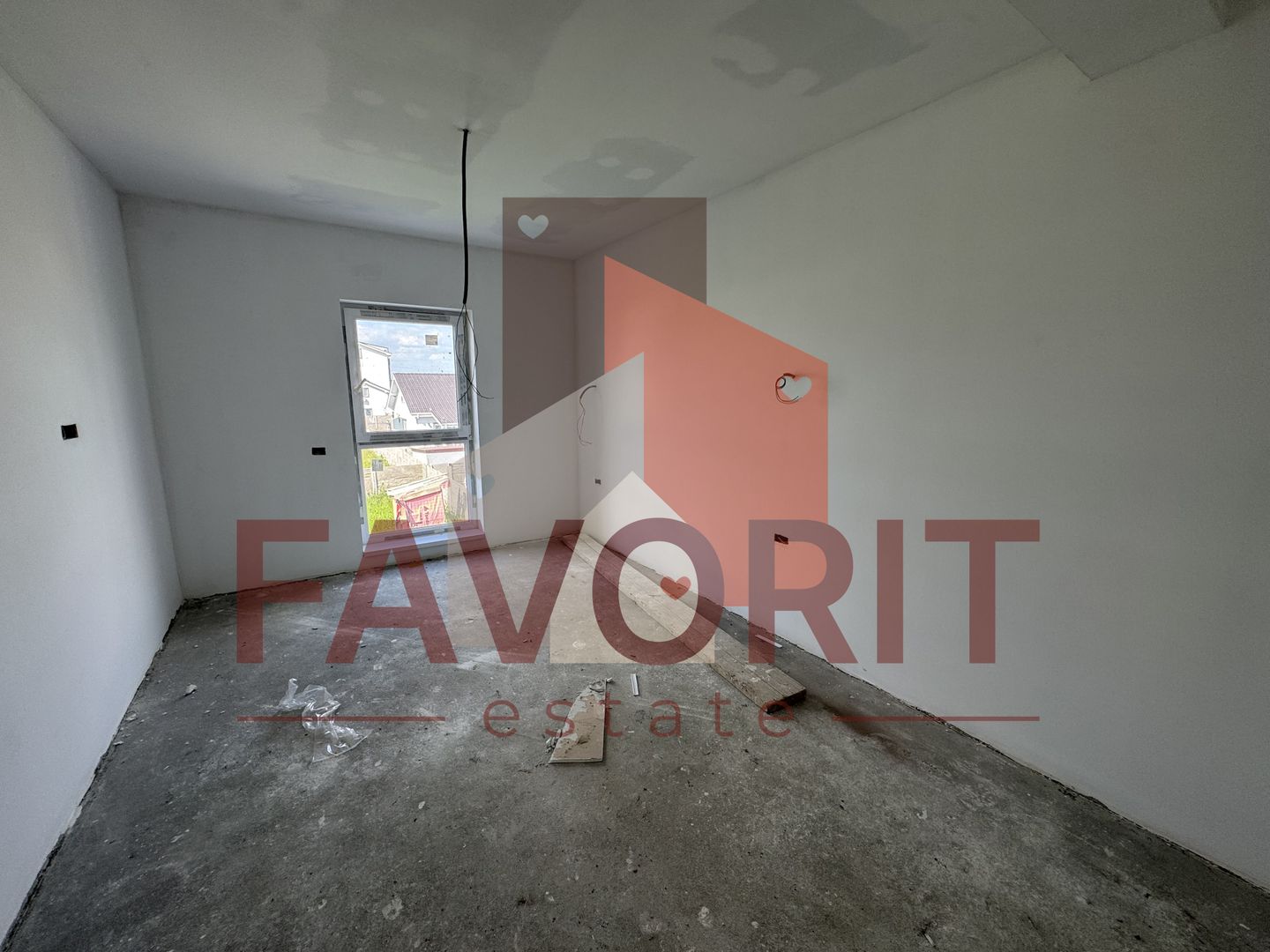 Duplex 5 camere ,despartit prin camera tehnica, finisat la cheie in Mosnita - Poză 11