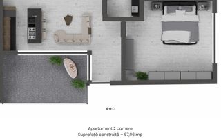 Direct Dezvoltator vinde ap. 2 cam. 63 mp  Comision 0% Mamaia Nord - Poză 10