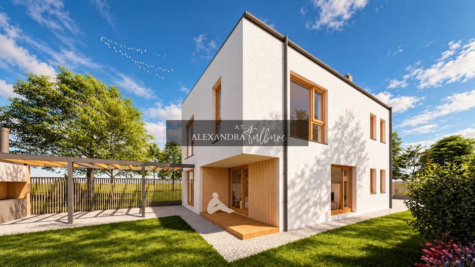 Casa individuala NZEB, 5 camere, 3 bai, finisata, P+ET+POD, Someseni - Poză 4