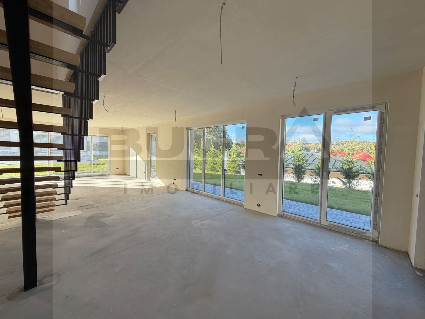 Casa cu arhitectura moderna 200mp, teren 800mp, Rooftop, zona Feleacu - Poză 12