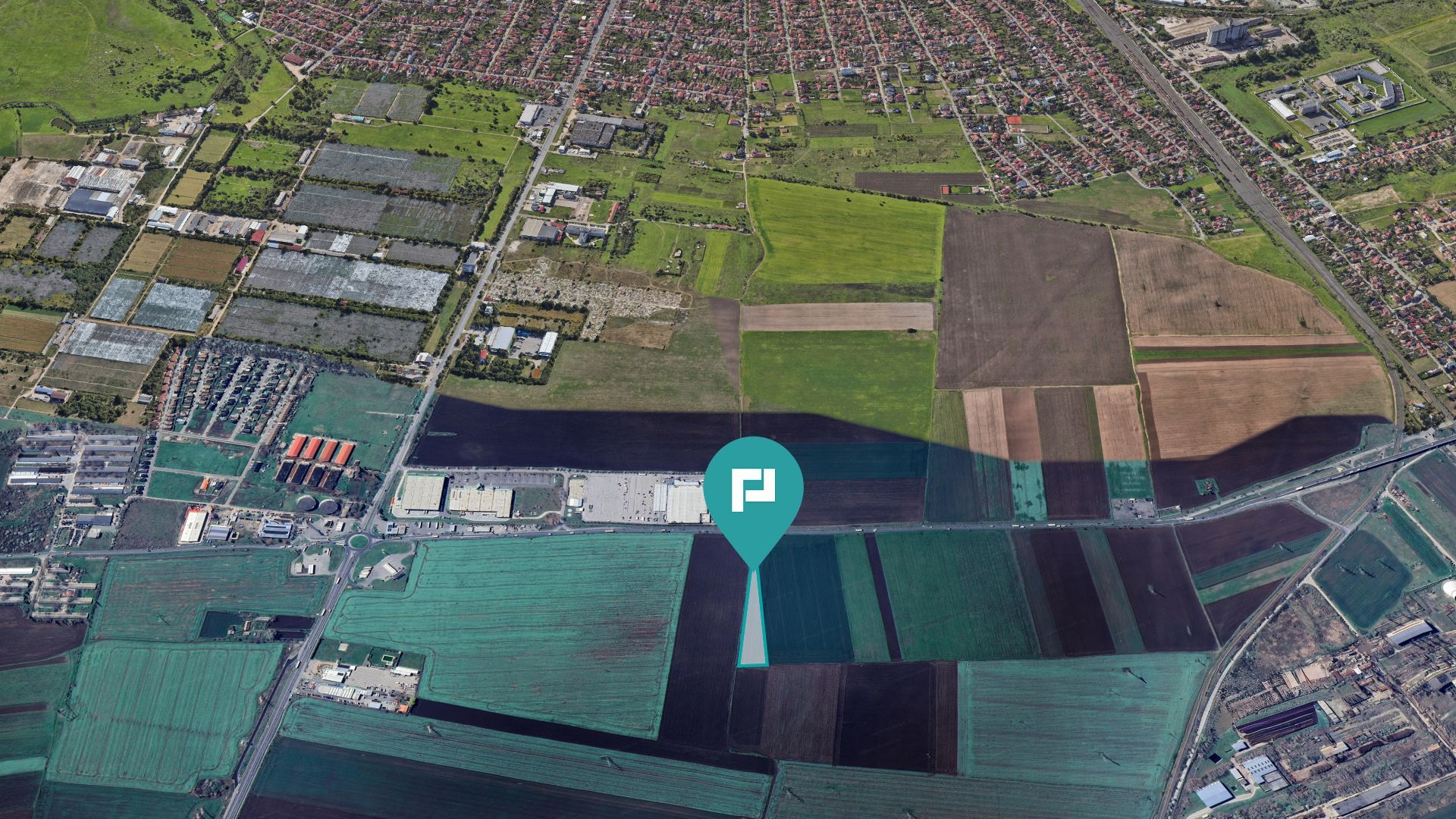 Teren 3500 mp extravilan agricol pe centura Arad - Poză 1